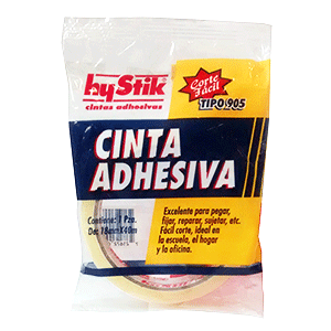 TAPE CORTE FACIL HYSTIK (18MM X 40 METROS, PIEZA) TAPE CORTE FACIL HYSTIK (18MM X 40 METROS, PIEZA)