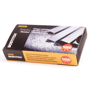 GRAPA ESTANDAR BOSTITCH (CAJA CON 5000 PIEZAS) GRAPA ESTANDAR BOSTITCH (CAJA CON 5000 PIEZAS)