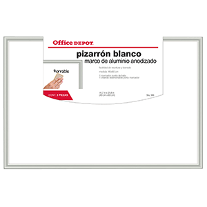 PIZARRON OFFICE DEPOT (BLANCO, 40X60 CMS) PIZARRON OFFICE DEPOT (BLANCO, 40X60 CMS)