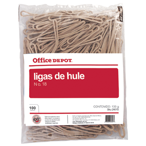 HULES OFFICE DEPOT (NO. 18 BOLSA CON 100 GRAMOS) HULES OFFICE DEPOT (NO. 18 BOLSA CON 100 GRAMOS)