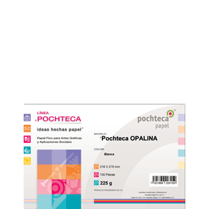 CARTULINA POCHTECA BLANCA OPALINA CARTA 225 GRAMOS CARTULINA POCHTECA BLANCA OPALINA CARTA 225 GRAMOS
