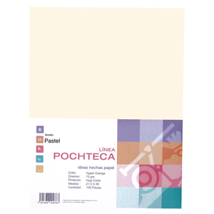 PAPEL POCHTECA (CARTA CREMA 100 HOJAS 75 GRAMOS) PAPEL POCHTECA (CARTA CREMA 100 HOJAS 75 GRAMOS)