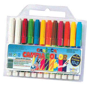 MARCADORES CAMBIACOLOR (ESTUCHE CON 10 UNIDADES) MARCADORES CAMBIACOLOR (ESTUCHE CON 10 UNIDADES)