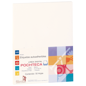 ETIQUETA POCHTECA (ADHESIVA, CARTA, BLANCO) ETIQUETA POCHTECA (ADHESIVA, CARTA, BLANCO)