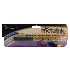 MARCADOR SIGNAL METALINK AZOR DORADO BLISTER 1 MARCADOR SIGNAL METALINK AZOR DORADO BLISTER 1