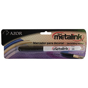 MARCADOR SIGNAL METALINK AZOR BLANCO BLISTER 1 MARCADOR SIGNAL METALINK AZOR BLANCO BLISTER 1
