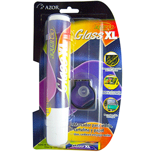 MARCADOR AZOR (GLASS, XL, BLANCO, BLISTER 1 PZA) MARCADOR AZOR (GLASS, XL, BLANCO, BLISTER 1 PZA)