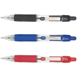 BOLÍGRAFO ZEBRA MINI Z-GRIP (BLISTER 3 PIEZAS) BOLÍGRAFO ZEBRA MINI Z-GRIP (BLISTER 3 PIEZAS)