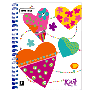 CUADERNO ESPIRAL NORMA KIUT (100 HOJAS, DE LINEA) CUADERNO ESPIRAL NORMA KIUT (100 HOJAS, DE LINEA)