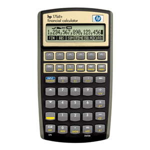 CALCULADORA HP HP17BII (FINANCIERA) CALCULADORA HP HP17BII (FINANCIERA)