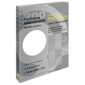 PAPEL POCHTECA (BLANCO 220 GRAMOS 50 HOJAS CARTA) PAPEL POCHTECA (BLANCO 220 GRAMOS 50 HOJAS CARTA)