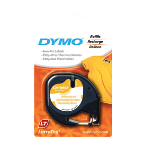 ETIQUETAS LETRATAG DYMO PLANCHABLES PARA TELA ETIQUETAS LETRATAG DYMO PLANCHABLES PARA TELA
