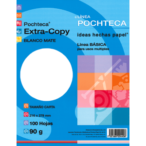 PAPEL POCHTECA (BLANCO MATE 90 GRAMOS 100 HOJAS) PAPEL POCHTECA (BLANCO MATE 90 GRAMOS 100 HOJAS)