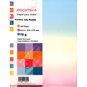PAPEL POCHTECA (IRIS PASTEL 75 GRMAOS 100 HOJAS) PAPEL POCHTECA (IRIS PASTEL 75 GRMAOS 100 HOJAS)