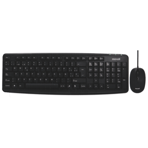 TECLADO Y MOUSE MAXELL (ALAMBRICO) TECLADO Y MOUSE MAXELL (ALAMBRICO)