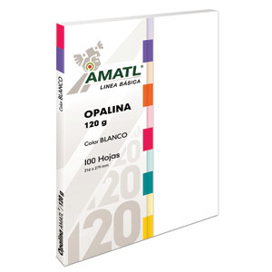 PAPEL POCHTECA OPALINA BLANCO 100 HOJAS 120 GRAMOS PAPEL POCHTECA OPALINA BLANCO 100 HOJAS 120 GRAMOS