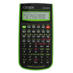 CALCULADORA CITIZEN SR260N (CIENTIFICA) CALCULADORA CITIZEN SR260N (CIENTIFICA)