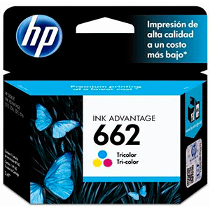 CARTUCHO DE TINTA HP 662 TRICOLOR ORIGINAL CARTUCHO DE TINTA HP 662 TRICOLOR ORIGINAL