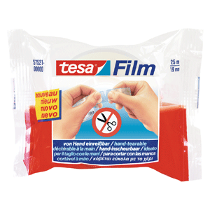 CINTA NO TIJERAS TESA (BOLSA DE 1 ROLLO) CINTA NO TIJERAS TESA (BOLSA DE 1 ROLLO)