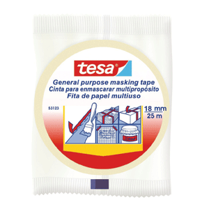 MASKING TAPE TESA (1 PIEZA DE 25X18 MILIMETROS) MASKING TAPE TESA (1 PIEZA DE 25X18 MILIMETROS)