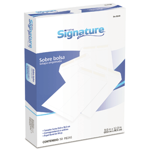 SOBRE SIGNATURE (BOND CARTA ENGOMADO 50 UNIDADES) SOBRE SIGNATURE (BOND CARTA ENGOMADO 50 UNIDADES)