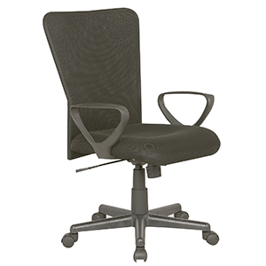 SILLA EJECUTIVA BOSS (TELA, COLOR NEGRO) SILLA EJECUTIVA BOSS (TELA, COLOR NEGRO)
