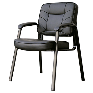 SILLA DE VISITAS (POLIURETANO, COLOR NEGRO) SILLA DE VISITAS (POLIURETANO, COLOR NEGRO)