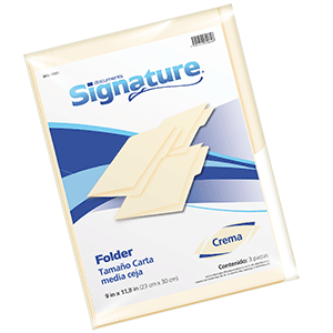 FOLDER (TAMAÑO CARTA, CREMA, 3 UNIDADES) FOLDER (TAMAÑO CARTA, CREMA, 3 UNIDADES)