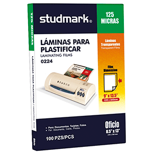 LAMINA TERMINCA STUDMARK (OFICIO, 100 PIEZAS) LAMINA TERMINCA STUDMARK (OFICIO, 100 PIEZAS)