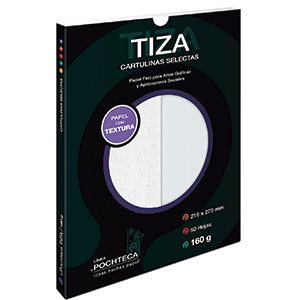 CARTULINA POCHTECA TIZA CARTA 50 HOJAS 160 GRAMOS CARTULINA POCHTECA TIZA CARTA 50 HOJAS 160 GRAMOS