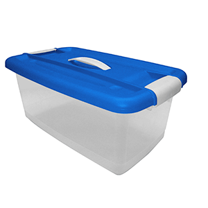 CAJA GUATEPLAST (CLICK CON TAPA, AZUL, 16 LTS) CAJA GUATEPLAST (CLICK CON TAPA, AZUL, 16 LTS)