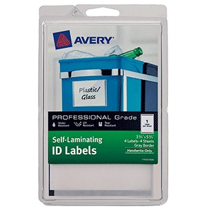 ETIQUETA AVERY DE IDENTIFICACION (LAMINADA,8 PZAS) ETIQUETA AVERY DE IDENTIFICACION (LAMINADA,8 PZAS)