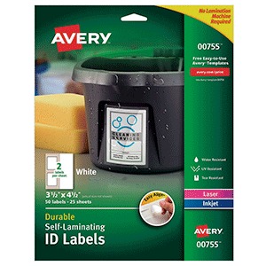 ETIQUETA AVERY PERMANENTE PARA IDENTIFICACION ETIQUETA AVERY PERMANENTE PARA IDENTIFICACION