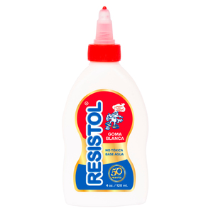 GOMA BLANCA RESISTOL (1 PIEZA DE 125 GRAMOS) GOMA BLANCA RESISTOL (1 PIEZA DE 125 GRAMOS)