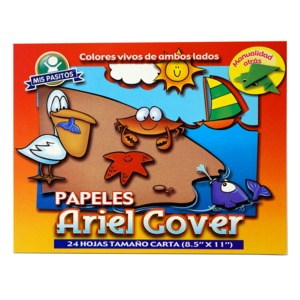 BLOCK DE PAPEL ARIEL COVER (CARTA, VARIOS COLORES) BLOCK DE PAPEL ARIEL COVER (CARTA, VARIOS COLORES)