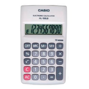 CALCULADORA CASIO HL-100LB (DE BOLSILLO) CALCULADORA CASIO HL-100LB (DE BOLSILLO)