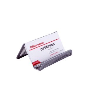 PORTA TARJETAS OFFICE DEPOT (PLATEADO, METRO MESH) PORTA TARJETAS OFFICE DEPOT (PLATEADO, METRO MESH)