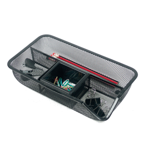 ORGANIZADOR DE ESCRITORIO (METRO MESH, NEGRO) ORGANIZADOR DE ESCRITORIO (METRO MESH, NEGRO)