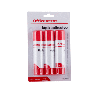LAPIZ ADHESIVO OFFICE DEPOT (PAQUETE CON 3 PIEZAS) LAPIZ ADHESIVO OFFICE DEPOT (PAQUETE CON 3 PIEZAS)