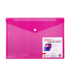 SOBRE OFFICE DEPOT POLY (CON BOTON, PARA CARPETA) SOBRE OFFICE DEPOT POLY (CON BOTON, PARA CARPETA)