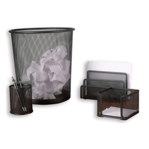 SET DE ESCRITORIO OFFICE DEPOT (MESH,4 PZAS,NEGRO) SET DE ESCRITORIO OFFICE DEPOT (MESH,4 PZAS,NEGRO)