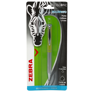 BOLIGRAFO ZEBRA TELESCOPIC (PIEZA) BOLIGRAFO ZEBRA TELESCOPIC (PIEZA)