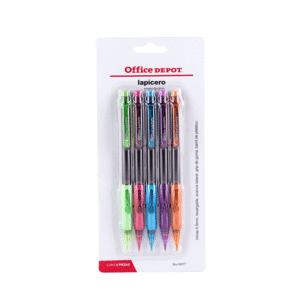 PORTAMINAS SHINY.5MM B/5 PZS(VARIOS COLORES) PORTAMINAS SHINY.5MM B/5 PZS(VARIOS COLORES)