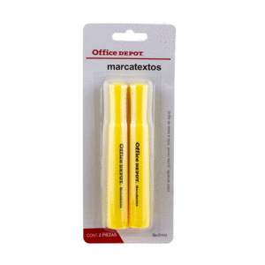 MARCATEXTO AMARILLO (BLISTER CON 2 UNIDADES) MARCATEXTO AMARILLO (BLISTER CON 2 UNIDADES)