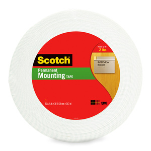 CINTA DE MONTAJE SCOTCH INTERIORES 1.27 CM X 33 M CINTA DE MONTAJE SCOTCH INTERIORES 1.27 CM X 33 M