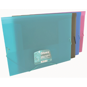 FOLDER STUDMARK GLASS (CARTA, CON BANDA ELASTICA) FOLDER STUDMARK GLASS (CARTA, CON BANDA ELASTICA)