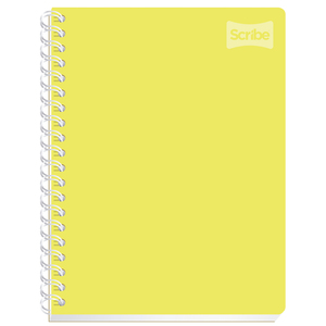 CUADERNO SCRIBE POLY COVER (200 HOJAS, RAYAS) CUADERNO SCRIBE POLY COVER (200 HOJAS, RAYAS)