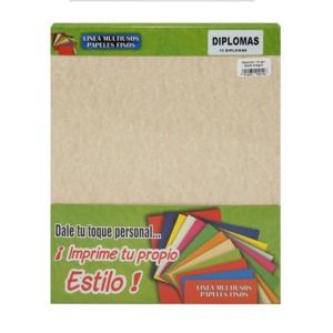 HOJAS PARA DIPLOMAS (MARFIL TAMAÑO CARTA) HOJAS PARA DIPLOMAS (MARFIL TAMAÑO CARTA)