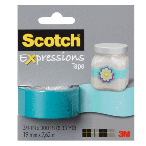 TAPE SCOTCH REMOVIBLE EXPRESSIONS (8.33 YARDAS) TAPE SCOTCH REMOVIBLE EXPRESSIONS (8.33 YARDAS)