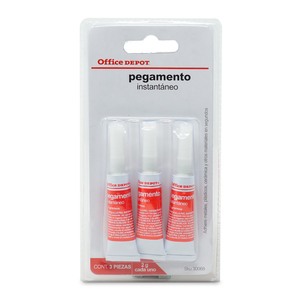 PEGAMENTO LÍQUIDO INSTANTÁNEO 2GR C/U (TIPO KOLALOKA) B/3 PEGAMENTO LÍQUIDO INSTANTÁNEO 2GR C/U (TIPO KOLALOKA) B/3